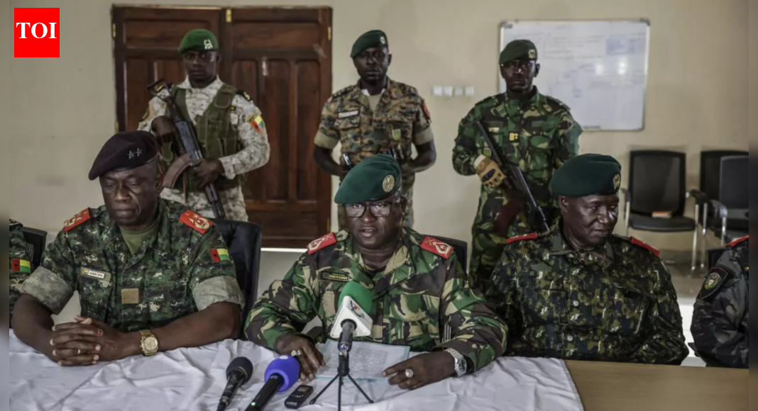 Gunshots heard near Guinea-Bissau presidential palace; 4 coups since 1973