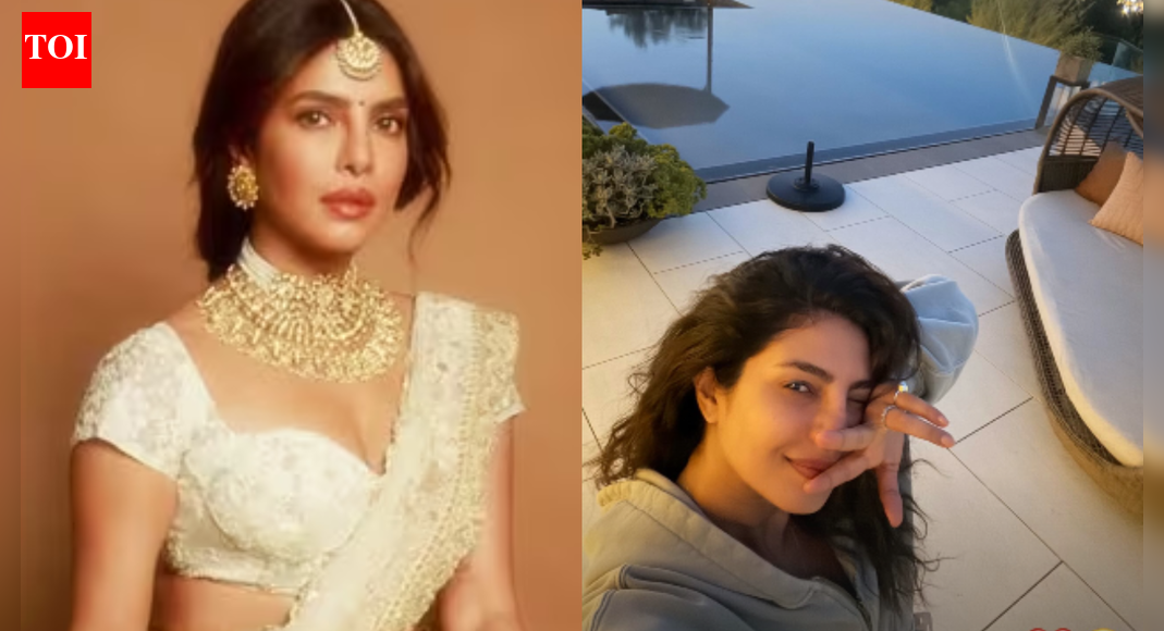 After busy 'Varanasi' shoot, Priyanka Chopra celebrates being home with a heartfelt selfie