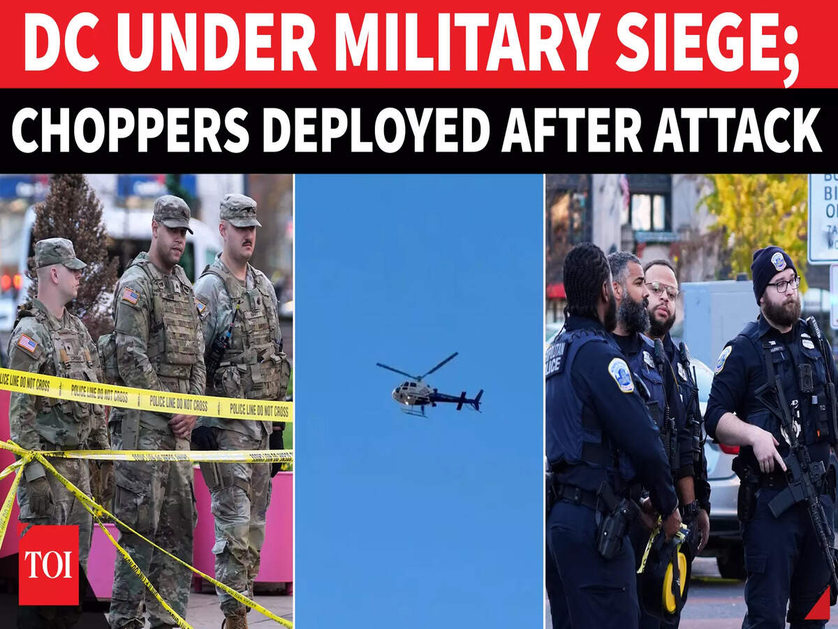 DC MILITARY SIEGE: U.S. Capital Under Lockdown; Choppers Deployed