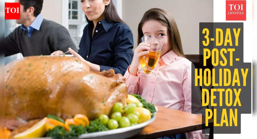 3-day detox to beat bloating, brain fog, sluggishness after heavy holiday weekend