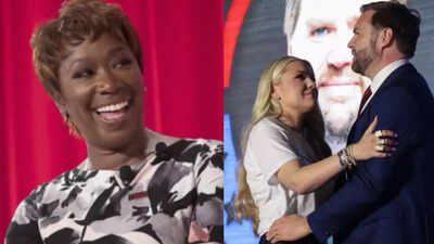 'Perfect MAGA fairytale': Joy Reid claims JD Vance will leave 'brown Hindu' wife Usha for 'white queen' Erika Kirk - watch video