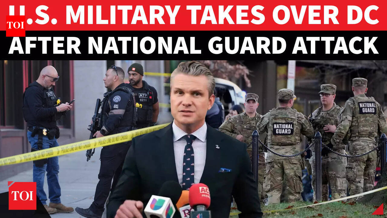 U.S Military Floods Washington DC On Trump Orders; 100s Of Troops ...