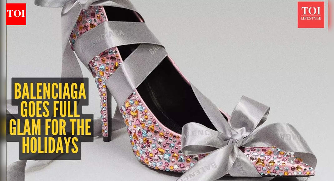 The sparkliest Balenciaga collection ever is here!