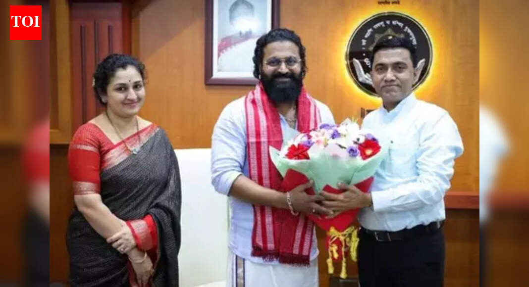 'Kantara' Star Rishab Shetty's Insightful Meeting with Goa CM Pramod Sawant