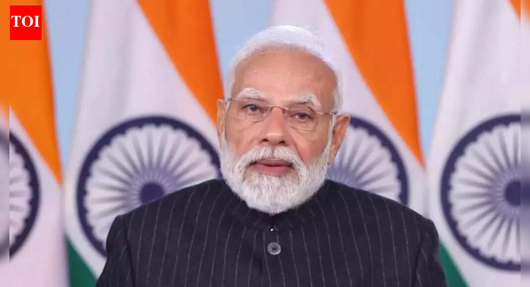 PM Modi unveils India's first commercial private rocket Vikram-1; inaugurates Skyroot's new Infinity campus