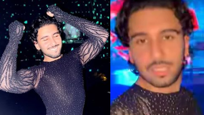 Orry shares partying VIDEO and flips middle finger after being questioned in Rs 252-crore drugs case: 'Just let me live'