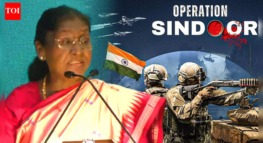 Operation Sindoor Showed India’s Strength, Discipline And Deterrence To The World: President Murmu