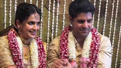 Samyuktha Shanmuganathan marries again; ties the knot with Anirudha Srikkanth; first photos break the internet