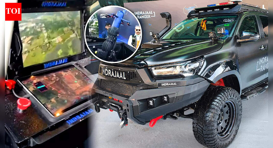 The Indrajaal Ranger: India Unveils AI-Enabled Anti-Drone Patrol Vehicle In Hyderabad