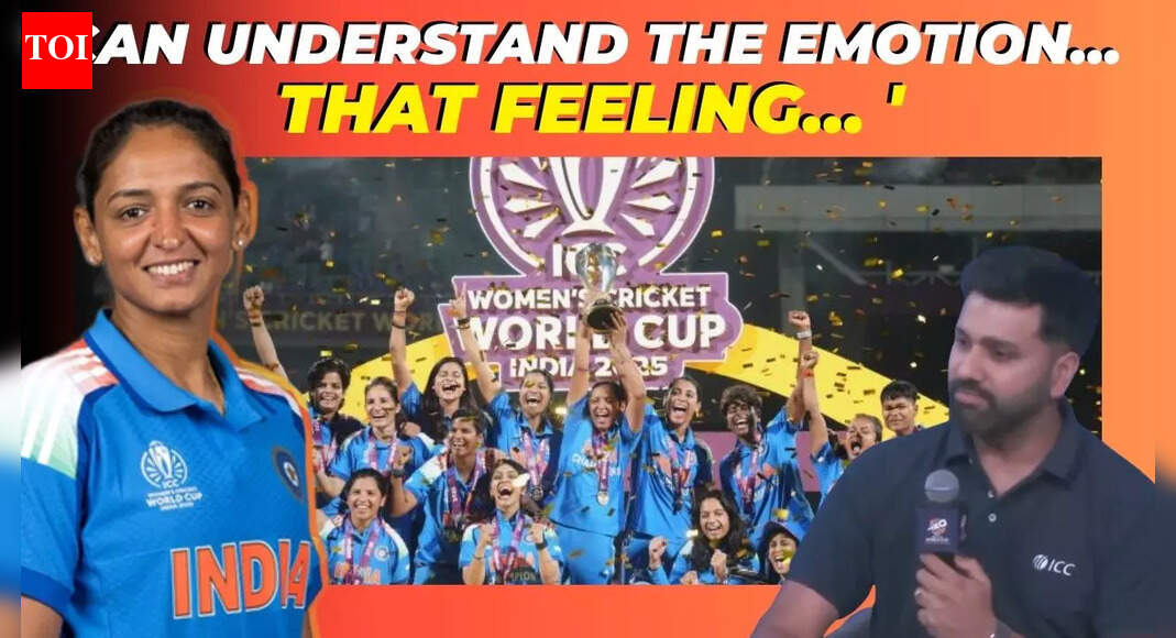 Rohit Sharma opens up on India winning Women's World Cup, &amp; why it was special