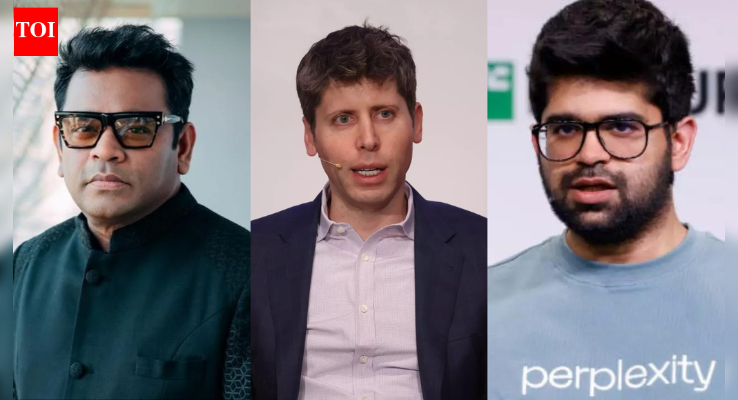 'Don't remove jobs': AR Rahman meets Sam Altman, Aravind Srinivas; flags job loss issues