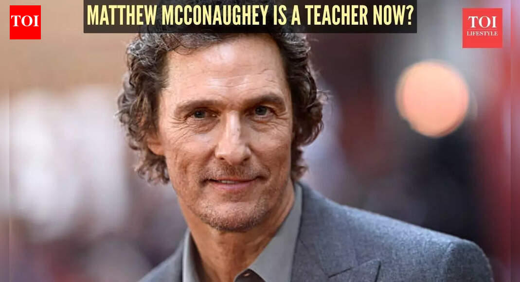 Matthew McConaughey turns teacher? Inside his classroom at the University of Texas