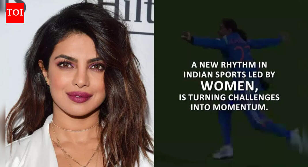 Priyanka Chopra cheers for ‘Bharat Ki Betiyaan’ as she celebrates India’s women athletes