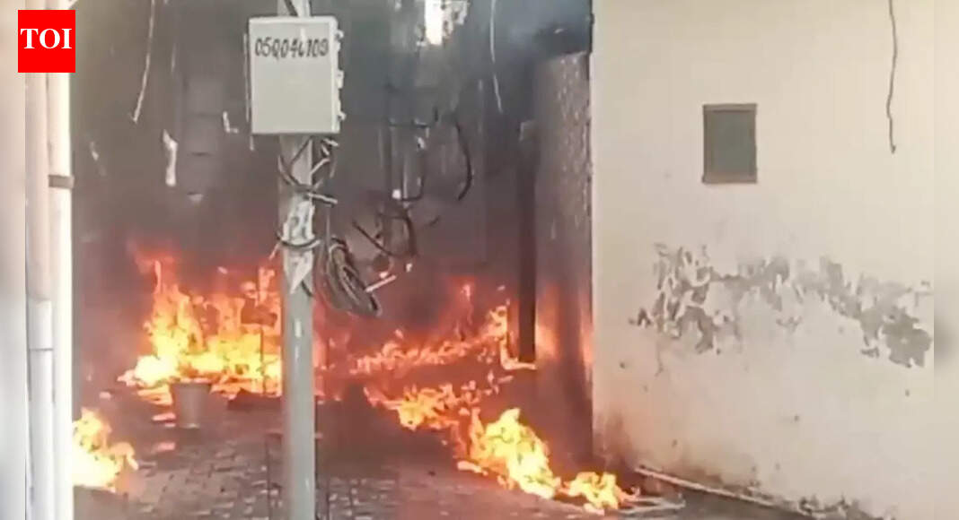 Ambala cylinder blast: Mother and child among two dead; massive fire now under control