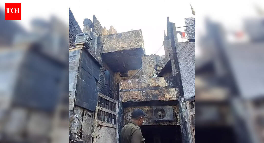 Diesel stock intensifies fire caused by cylinder blast, woman & son killed