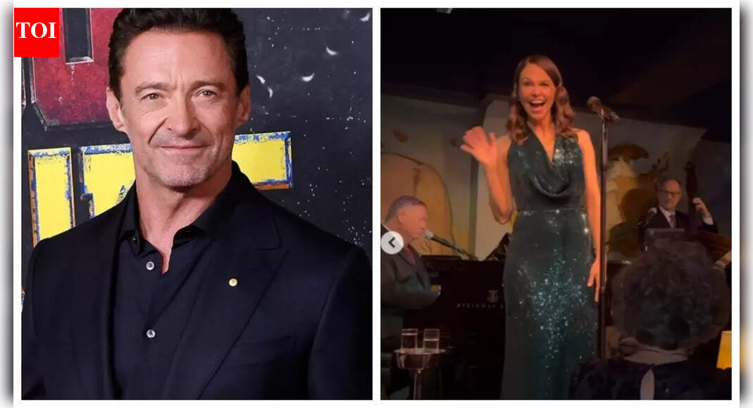Hugh Jackman makes relationship with Sutton Foster Instagram official; 'Wolverine' star dotes over lady love's NYC stage performance - WATCH