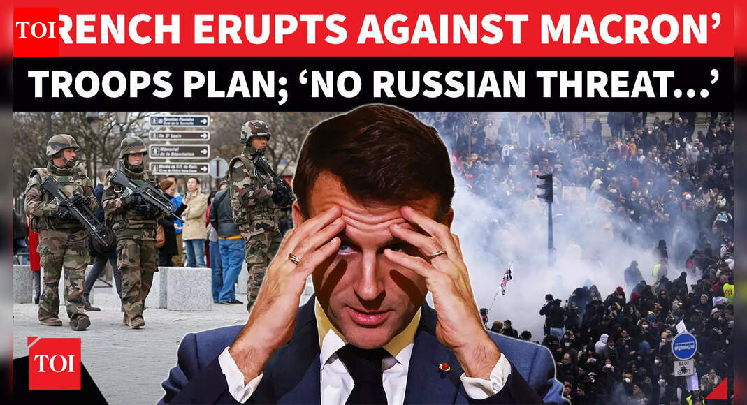 'No Russian Threat At All': French Rage Explodes As Macron’s Troop Proposal Sparks Revolt
