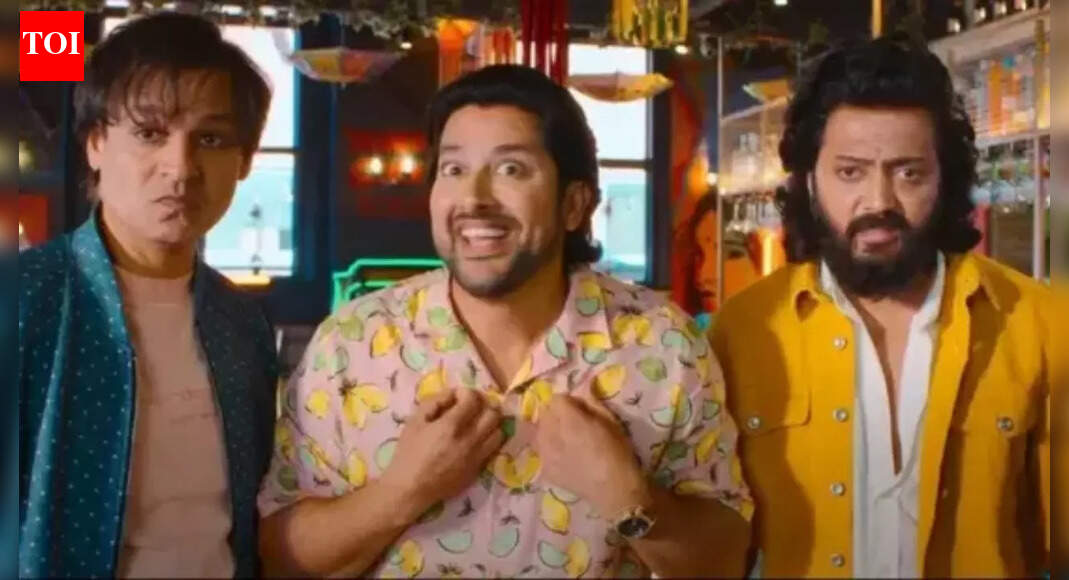 'Mastiii 4' box office collection day 7: The Vivek Oberoi, Riteish Deshmukh, Aftab Shivdasani’s comedy film sees a further drop ahead of competition from Dhanush and Kriti Sanon starrer ‘Tere Ishq Mein’