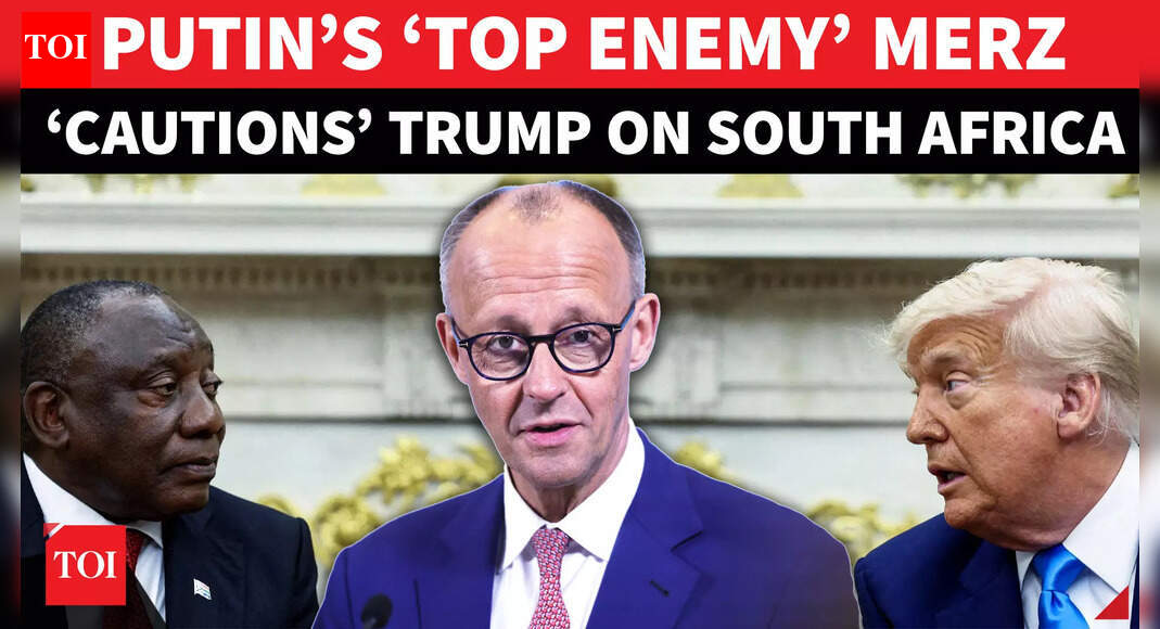 ‘US Surrendering Power’: Germany’s Merz Sends Rare Advice To Trump On South Africa G20 Ban | Watch