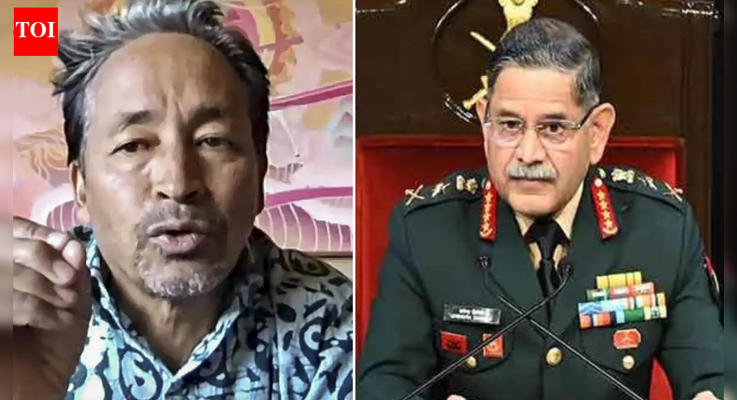 <div>'Pakistani propaganda': PIB fact-checks Army chief Upendra Dwivedi's video claiming Sonam Wangchuk died in custody; calls it AI</div>