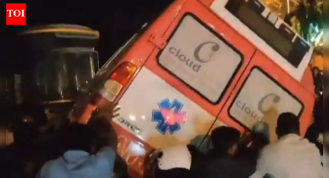 Bengaluru techie, injured in bike crash, dies after ambulance gets stuck