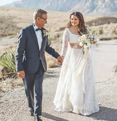Tnusree Chakraborty marries the man of her dreams in fairytale Las Vegas wedding