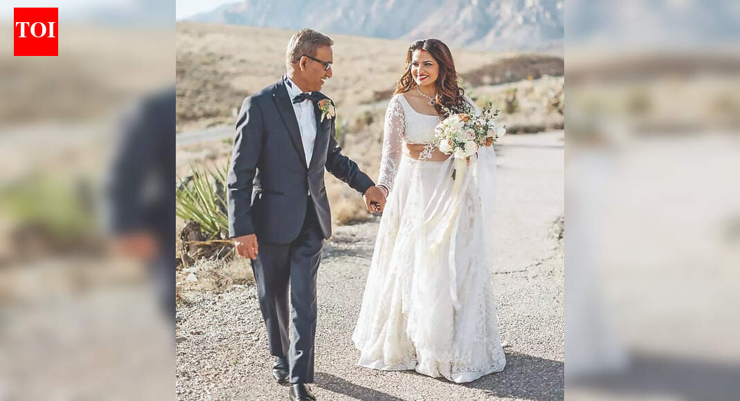 Tnusree Chakraborty marries the man of her dreams in fairytale Las Vegas wedding
