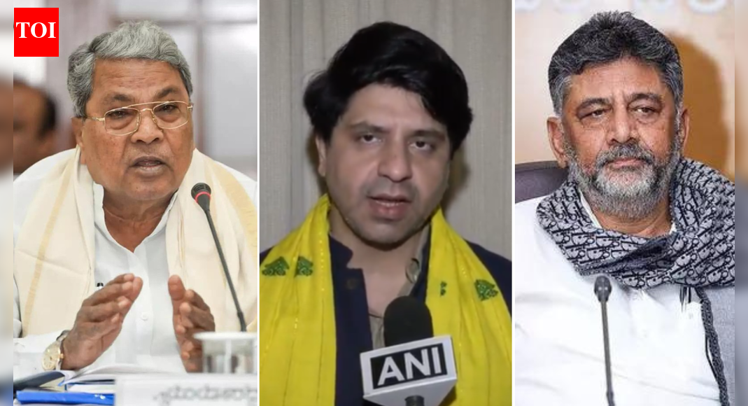 ‘Words & worlds revolving ...: BJP mocks K'taka tussle; takes ‘Congress vs Congress’ dig