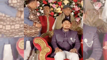 VIP crash: Stage crashes as BJP netas crowd around bride and groom at UP wedding