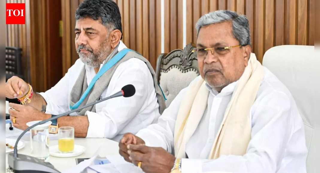 'It is our temple': K'taka CM tussle shifts to Delhi; DKS ready to meet high command with Sidda