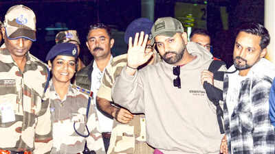 'Arre bhai, ye toh hamara dost hai': Rohit Sharma's banter with security goes viral - WATCH