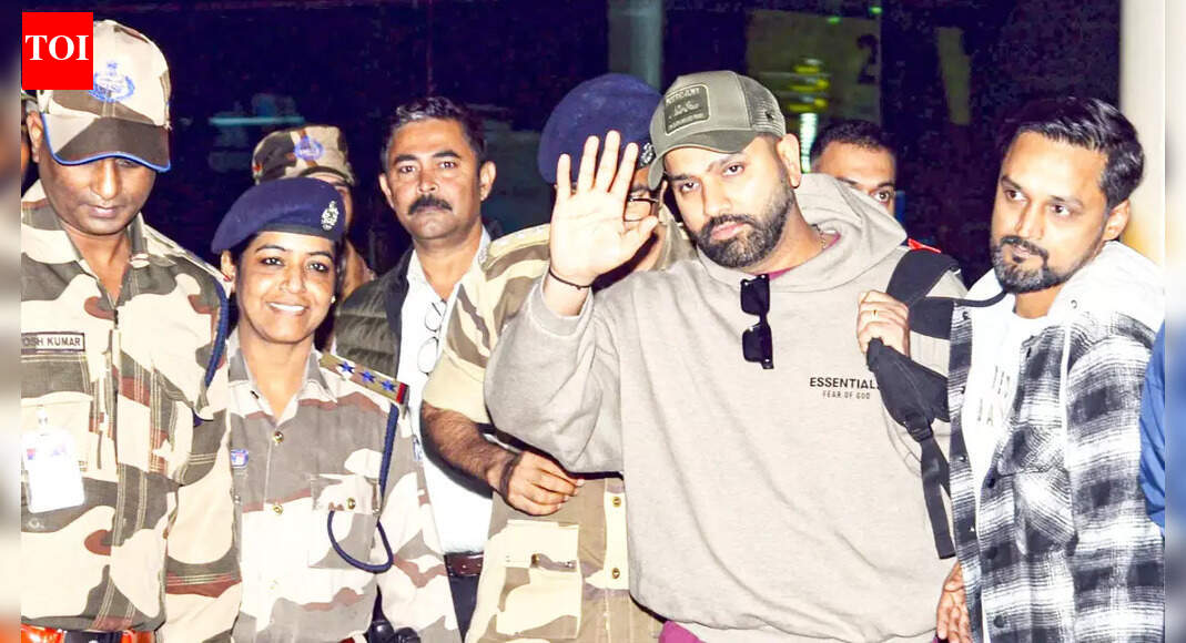 'Ye toh hamara dost hai': Rohit Sharma's banter with security goes viral - WATCH