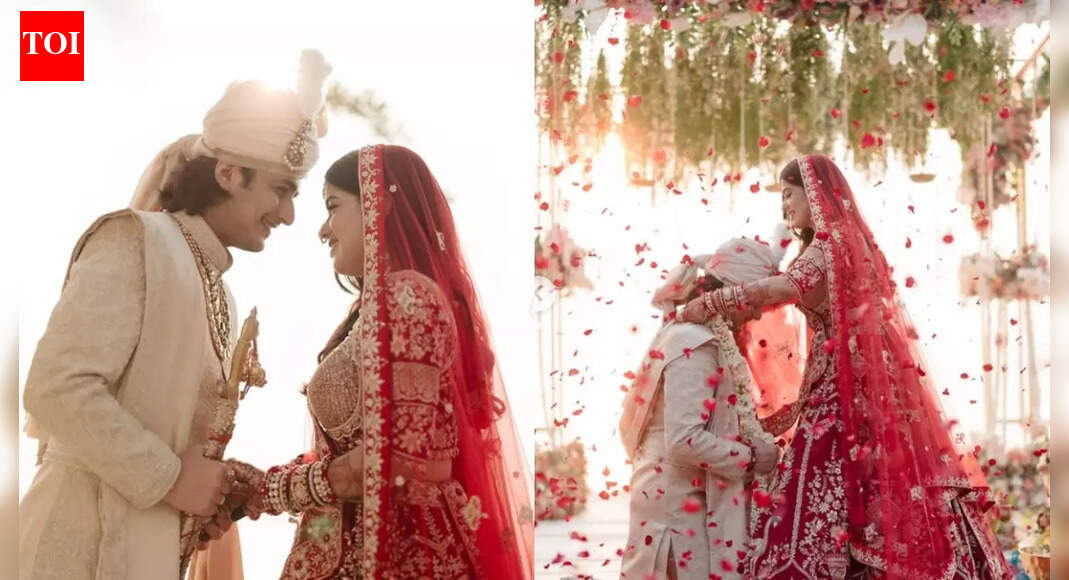 Bhavin Bhanushali ties the knot with Disha Chandreja; Actor sings his song on the wedding day
