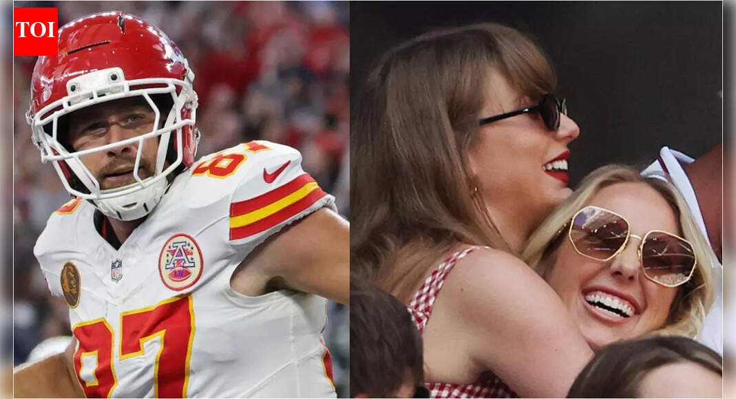 Travis Kelce’s touchdown leads to camera cut of Brittany Mahomes instead of Taylor Swift, sparks fan speculations about a huge mix-up up