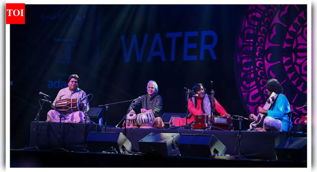 Artistes pay a fitting tribute to Zakir Hussain at Water Festival