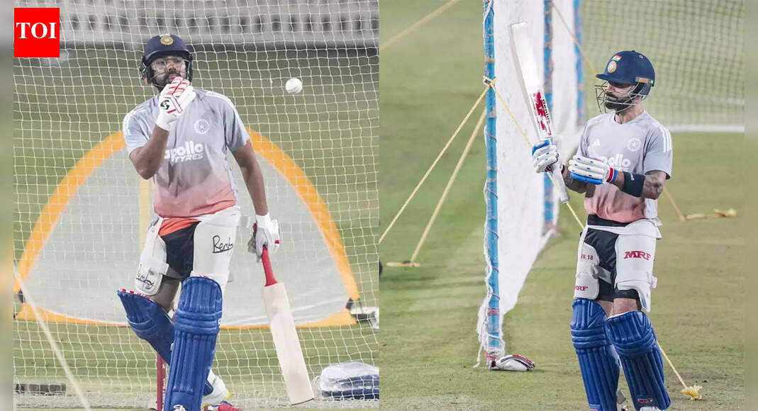 Ro-Ko storm loading? Rohit Sharma smashes six, winks at Virat Kohli in Ranchi - See viral pics