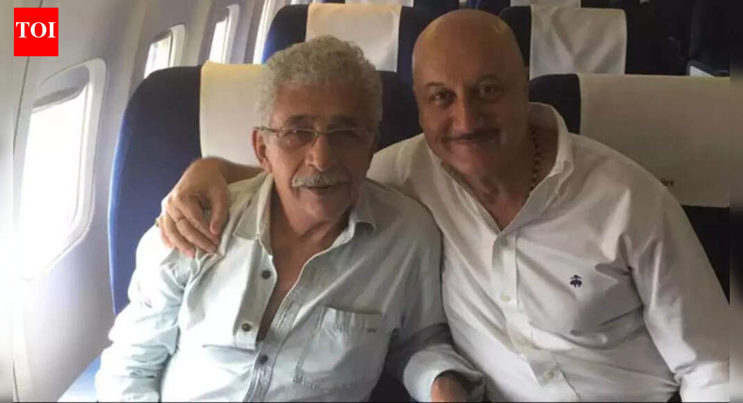 Anupam Kher addresses strained equation with Naseeruddin Shah