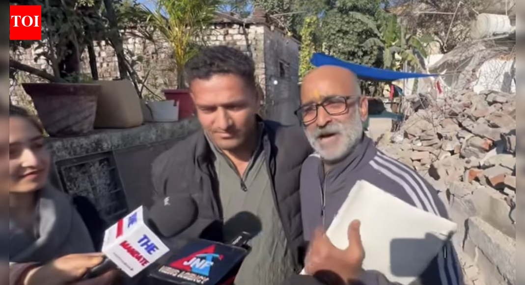 Jammu neighbor gifts land to journalist’s family after JDA demolishes home in anti-encroachment drive