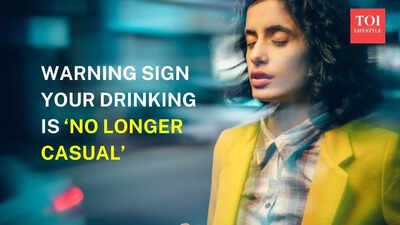 Former alcoholic reveals a warning sign your drinking is ‘no longer casual’ – The Times of India
