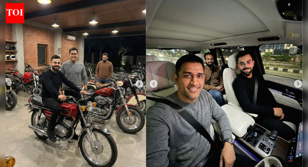 Virat Kohli stuns fans as he poses on MS Dhoni’s iconic RX100; New photos go viral