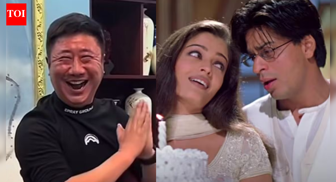 Chinese fan grooves to SRK-Aishwarya’s song- VIDEO