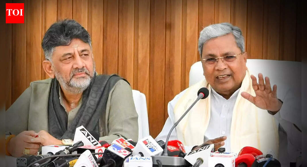 Siddaramaiah, DK Shivakumar Project Unity After High-Stakes Karnataka Meet Amid Rumours Of Cong Rift