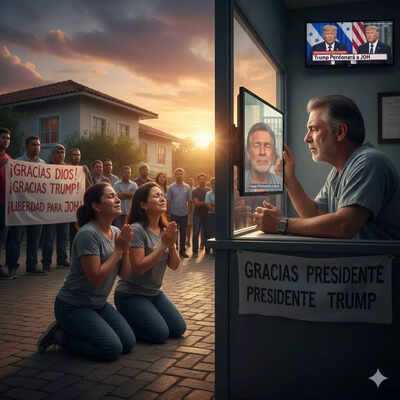 Trump anuncia indulto para el expresidente hondureño condenado por narcotráfico