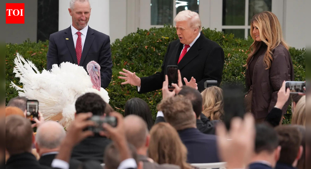 Turkeys pardoned, Democrats roasted: How Trump turned Thanksgiving into political spectacle