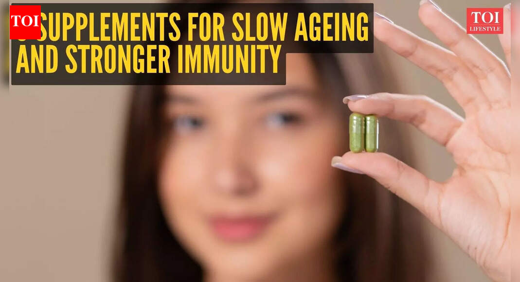 Immunologist shares 9 supplements for slow ageing and stronger immunity | – The Times of India