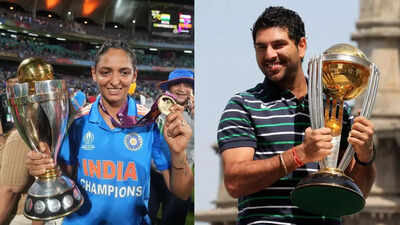 Two stands to be named after World Cup winners Harmanpreet Kaur and Yuvraj Singh at PCA Stadium