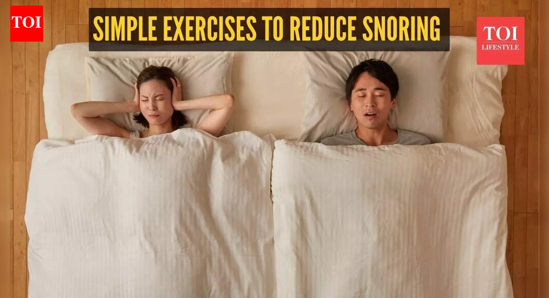 Want to stop snoring? 8 mouth and throat exercises for quieter and better sleep
