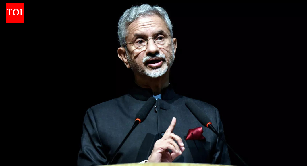 Veiled jibe at the US? Jaishankar says politics now ‘trumps’ economics