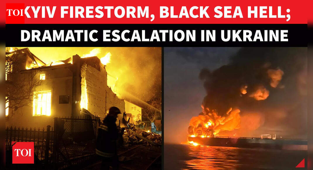 Russia Strikes Kyiv; Ukraine Hits Moscow Oil Assets In Escalating Energy Attacks