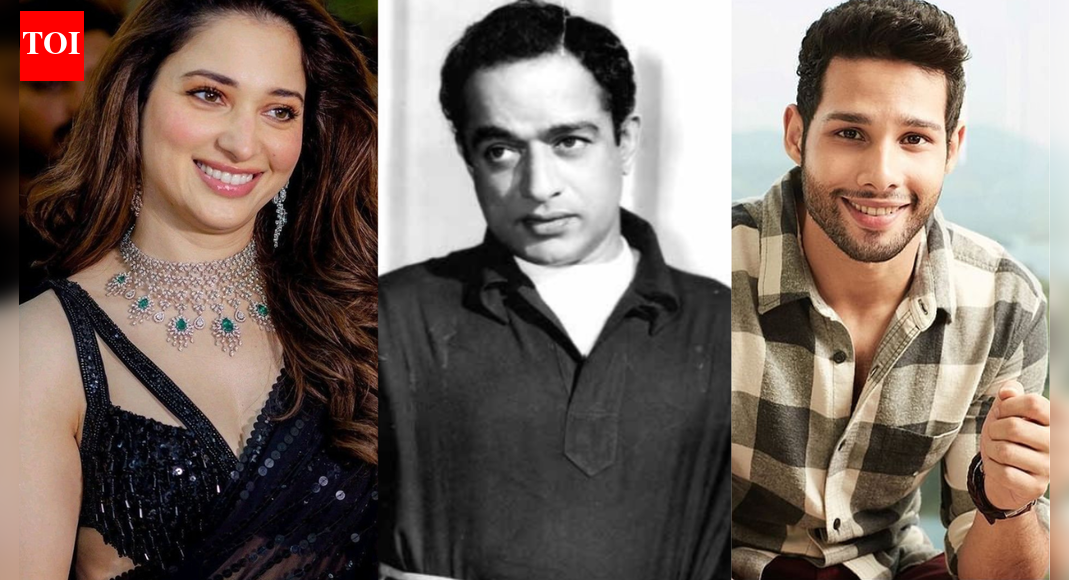 ‘Chitrapati V Shantaram’: Tamannaah Bhatia joins Siddhant Chaturvedi in V Shantaram biopic